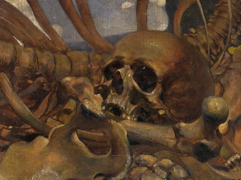 1874-Egon Josef Kossuth - Natura morta Vanitas